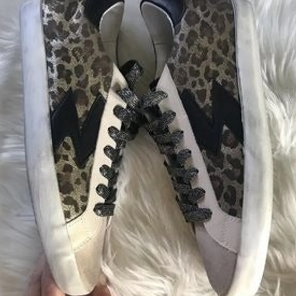Sam Edelman's Leopard low-top sneakers - Picture 3 of 7